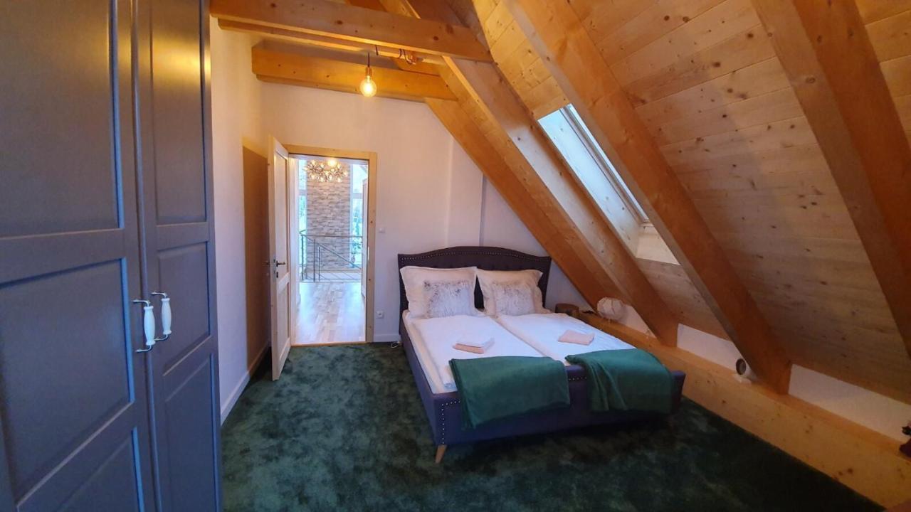 Vila Lesna House With A Garden 2 Minutes From The Center Of The Tatras Nova Lesna Bagian luar foto