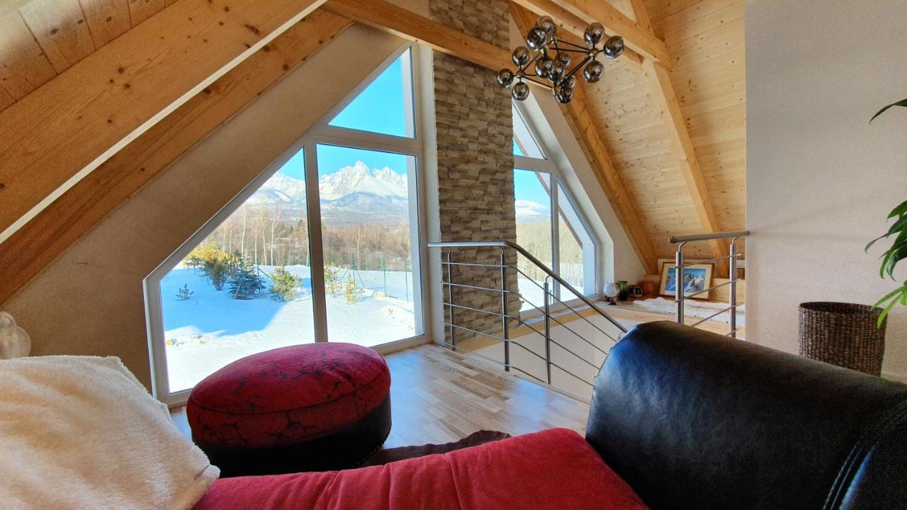 Vila Lesna House With A Garden 2 Minutes From The Center Of The Tatras Nova Lesna Bagian luar foto
