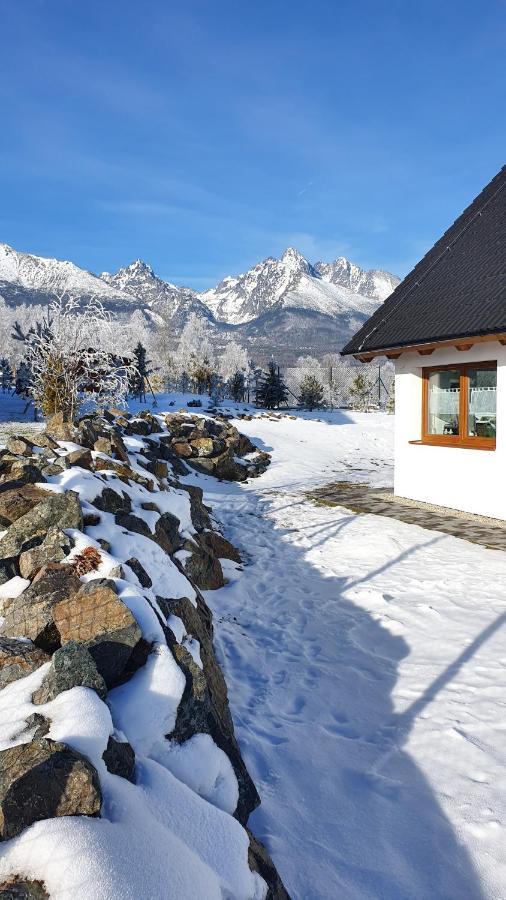Vila Lesna House With A Garden 2 Minutes From The Center Of The Tatras Nova Lesna Bagian luar foto