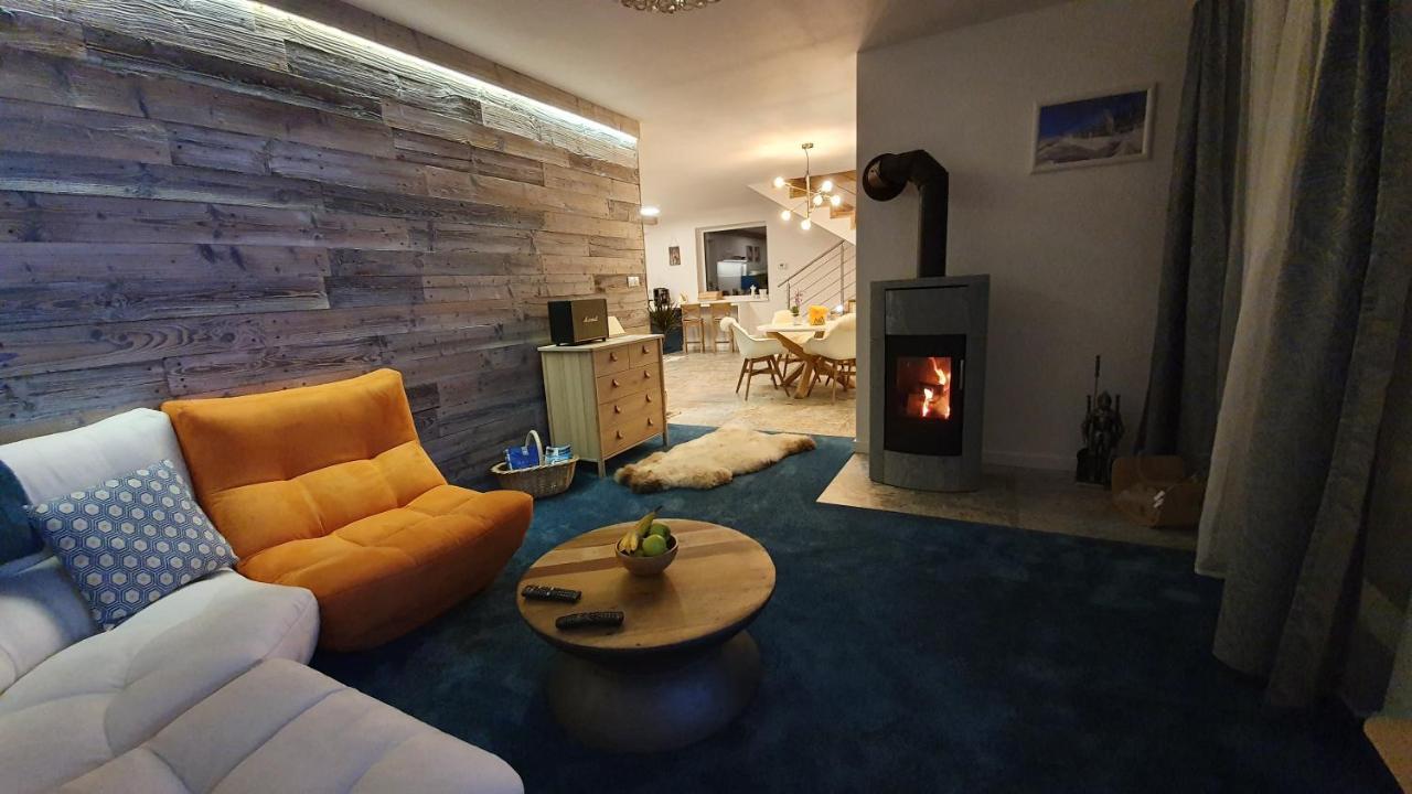 Vila Lesna House With A Garden 2 Minutes From The Center Of The Tatras Nova Lesna Bagian luar foto