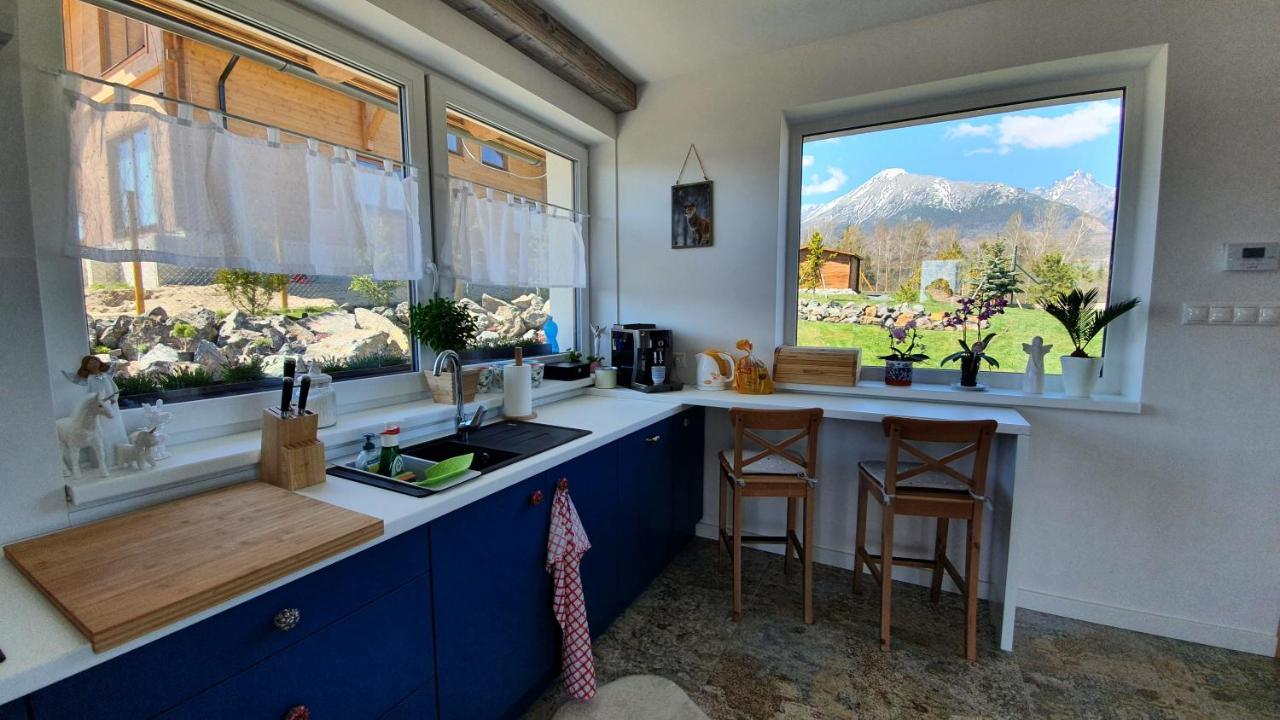 Vila Lesna House With A Garden 2 Minutes From The Center Of The Tatras Nova Lesna Bagian luar foto