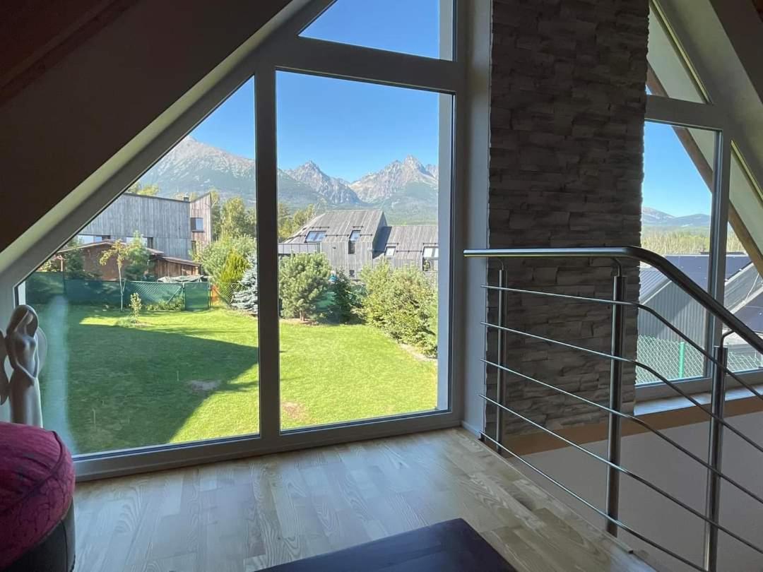Vila Lesna House With A Garden 2 Minutes From The Center Of The Tatras Nova Lesna Bagian luar foto